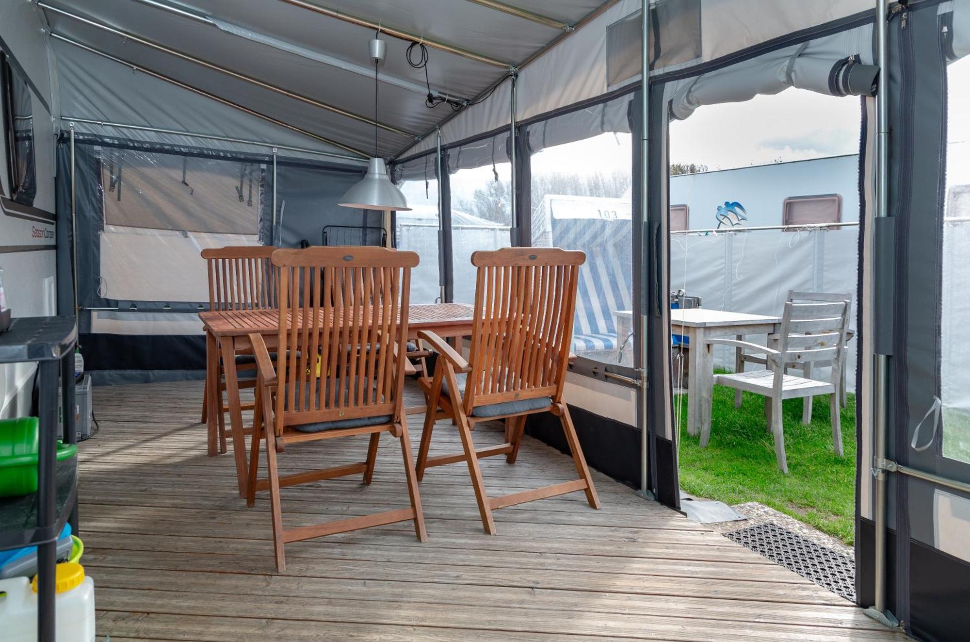 Wohnwagenvermietung Hoernum / Sylt Luaran gambar