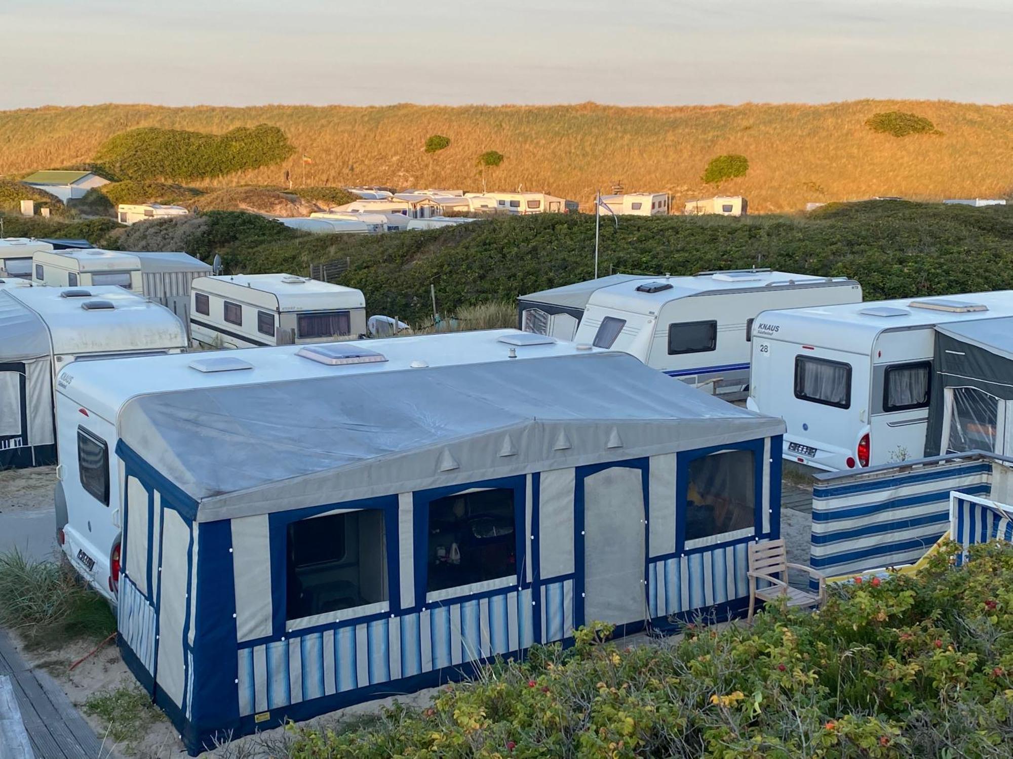 Wohnwagenvermietung Hoernum / Sylt Luaran gambar