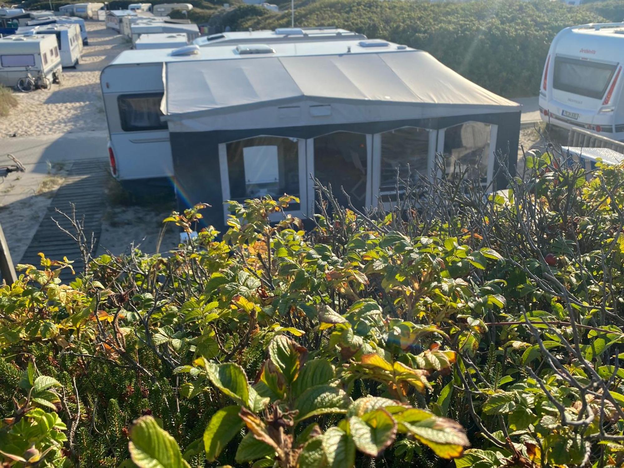 Wohnwagenvermietung Hoernum / Sylt Luaran gambar