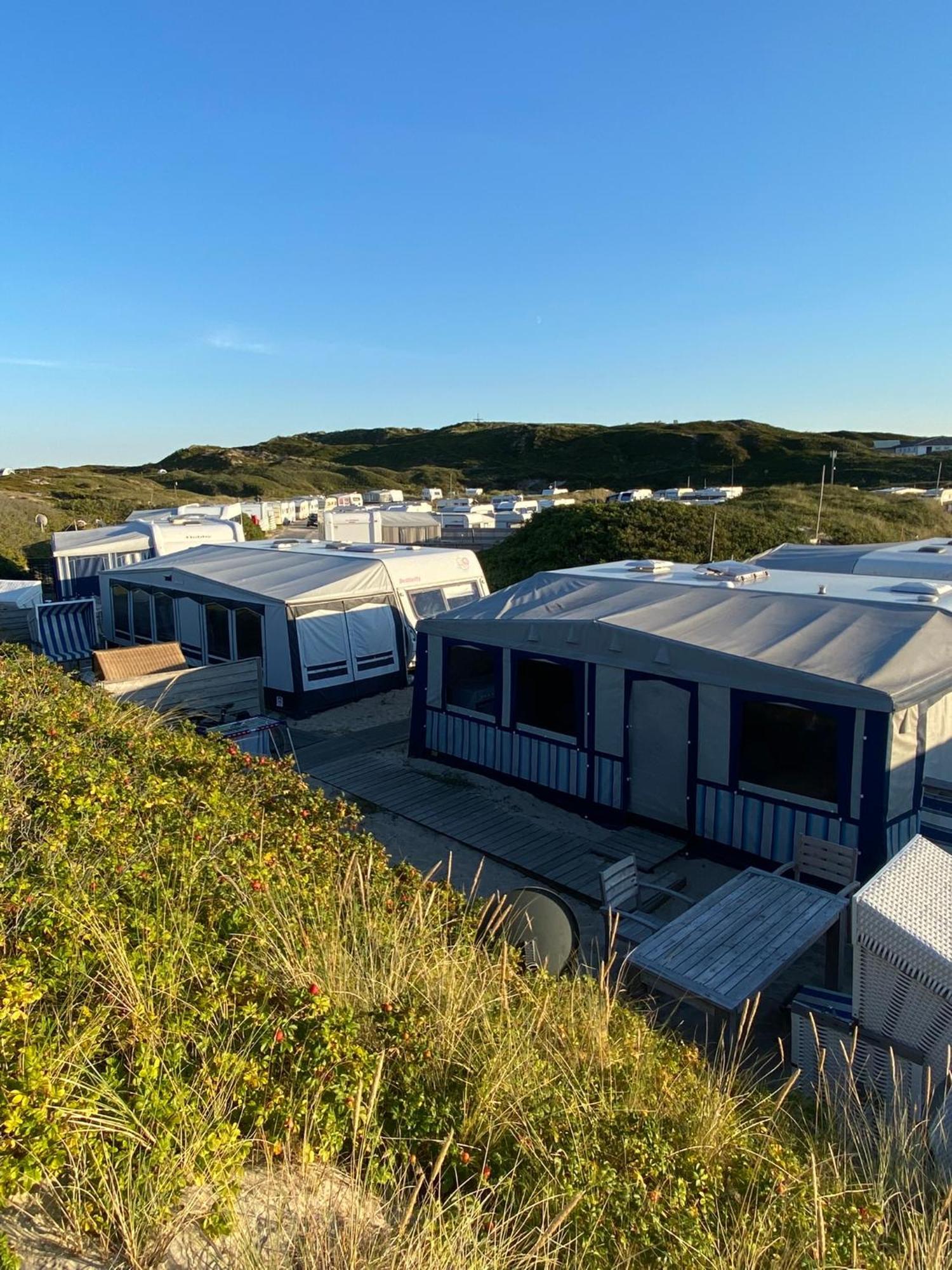 Wohnwagenvermietung Hoernum / Sylt Luaran gambar