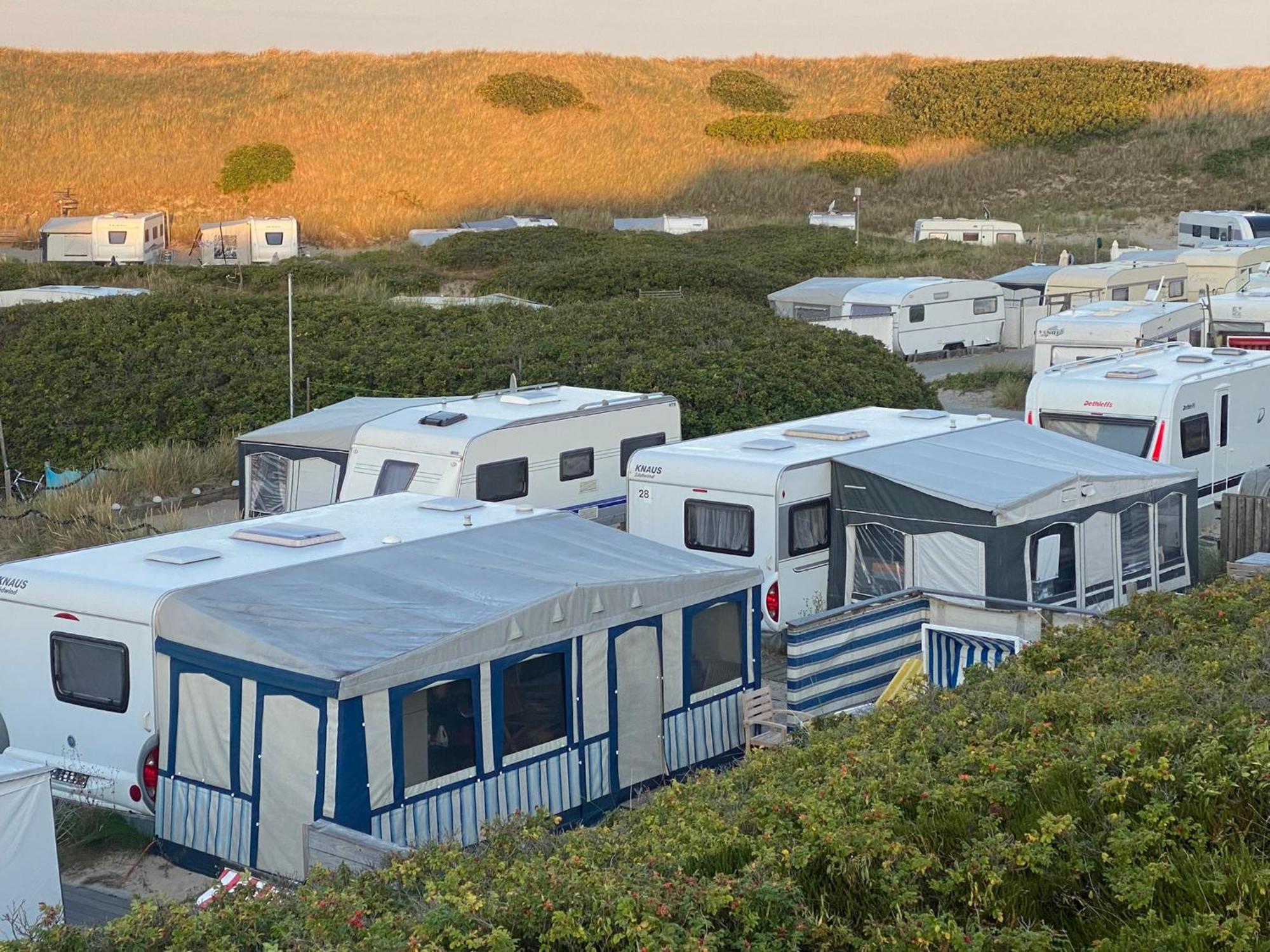 Wohnwagenvermietung Hoernum / Sylt Luaran gambar